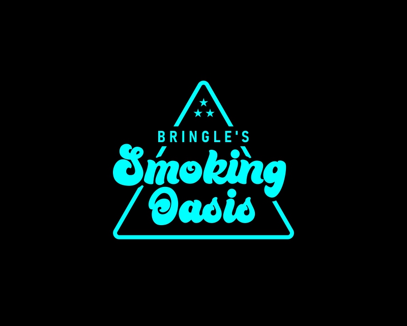 Trendy Blue Logo