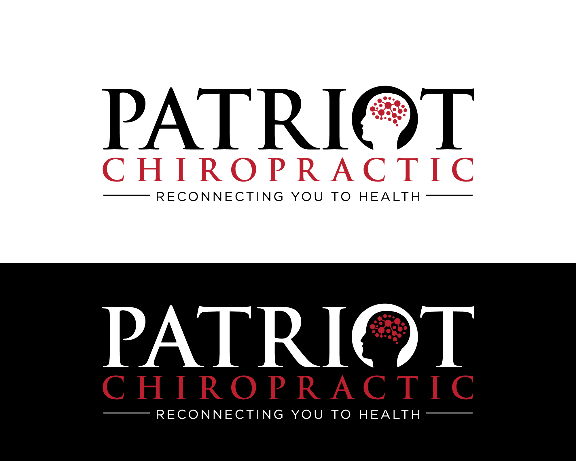 Logo Design for Patriot Chiropractic