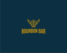 Bourbon Bar entry by thundercloudesign