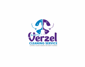 Winning entry: Touched By Verzel Cleaning Service entry by robertdc