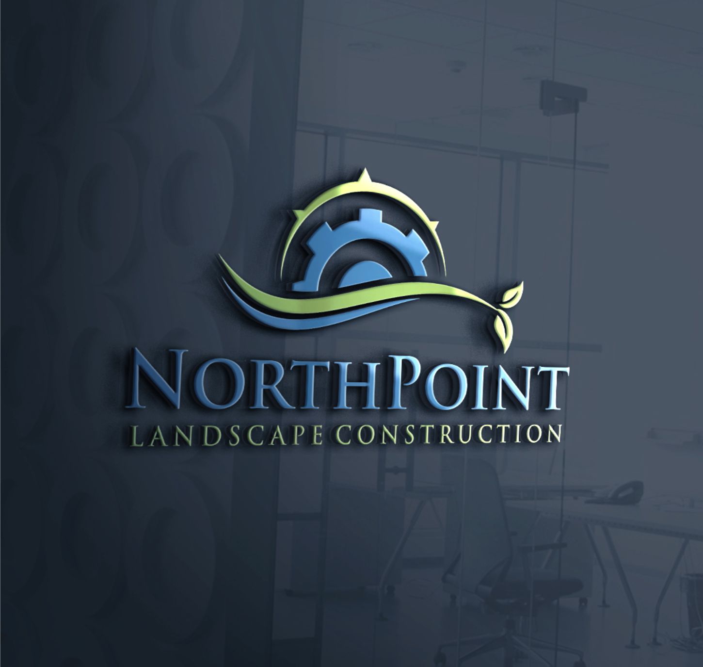 Logo Design for NORTHPOINT Landscape Construction