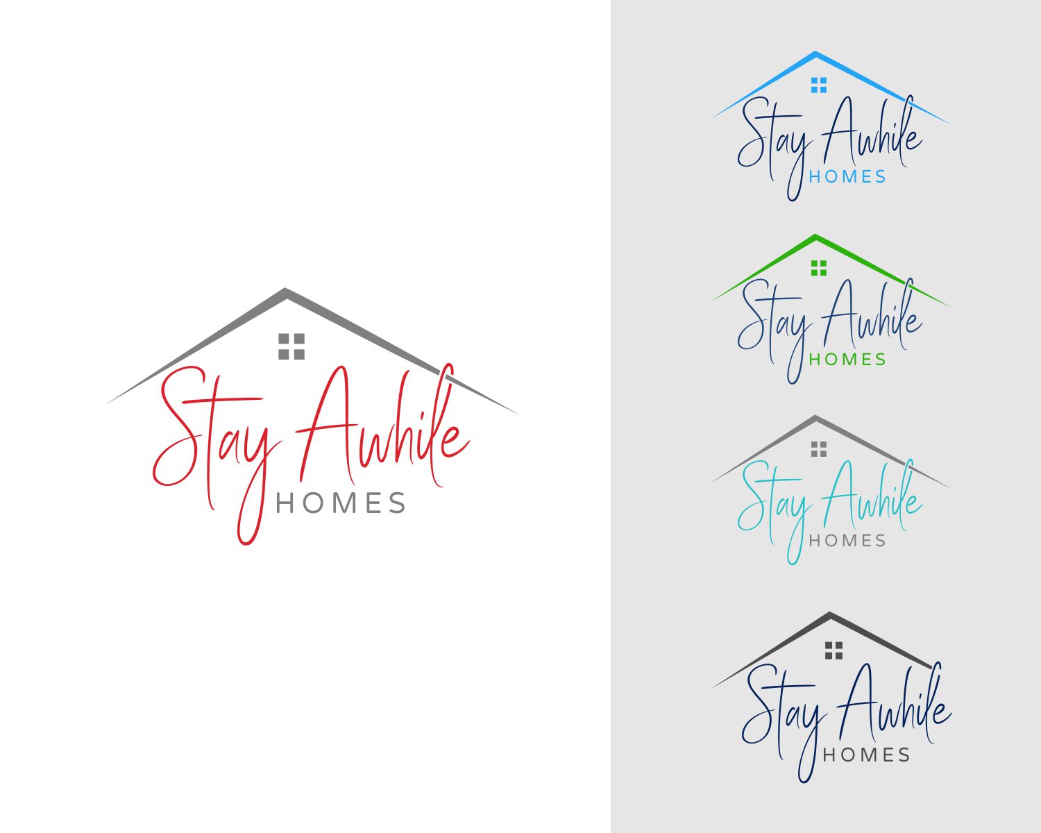 Logo Design for Stay Awhile Homes