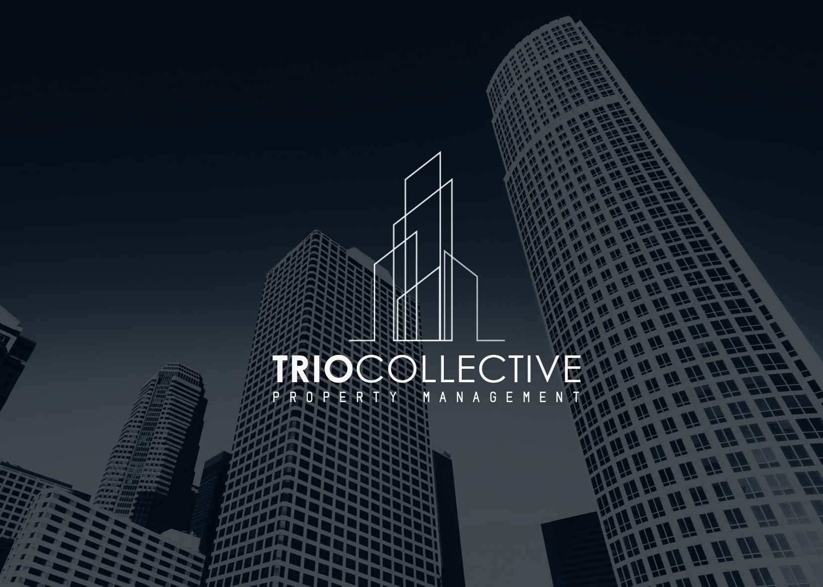 Logo Design for Trio Collective Property Management