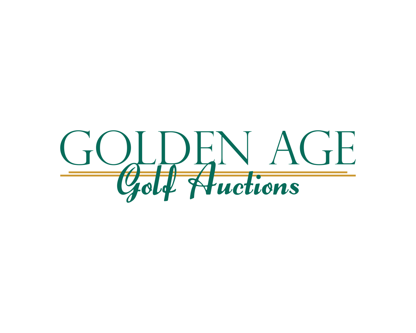 Logo Design for Golden Age Golf Auctions