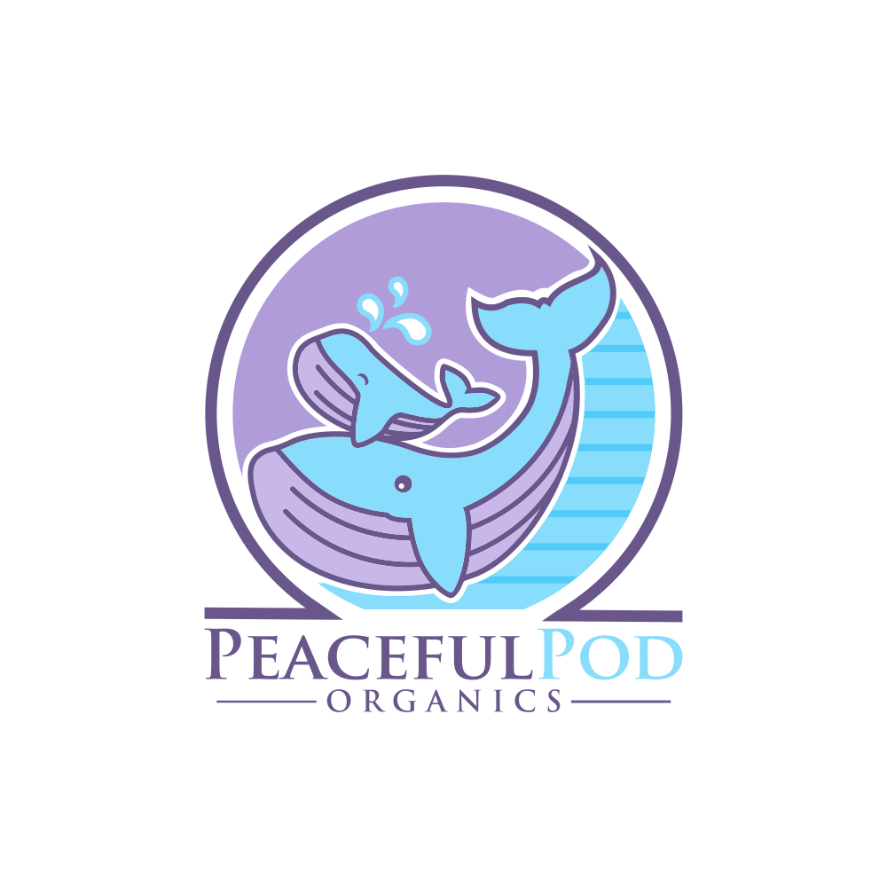 Logo Design for Peaceful Pod Organics