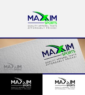 Maxxim Sports entry by mimeartworks