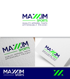 Maxxim Sports entry by mimeartworks