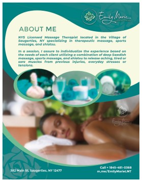 Emily Marie Massage Therapy entry by Ricky Mojica