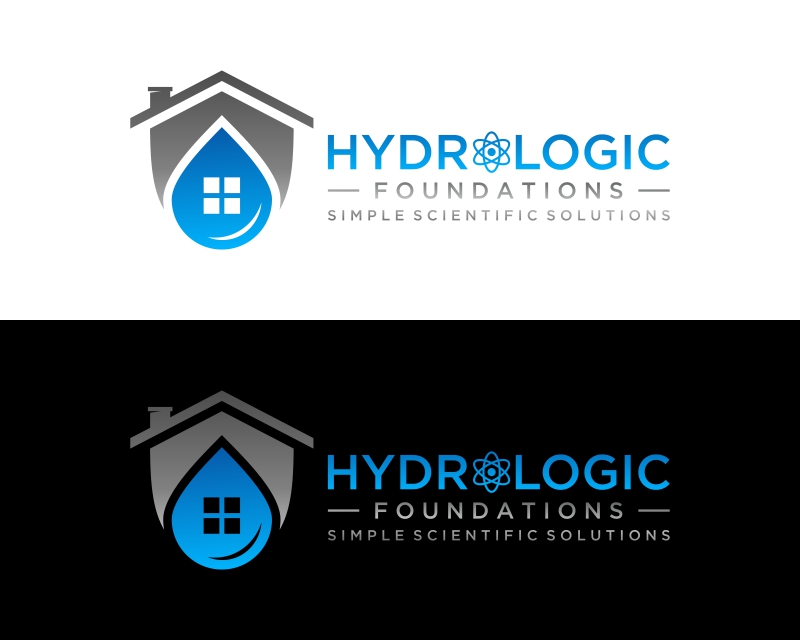 Logo Design for HydroLogic Foundations