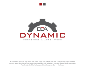 Dynamic Conveyors &amp; Automation entry by ENVIRON