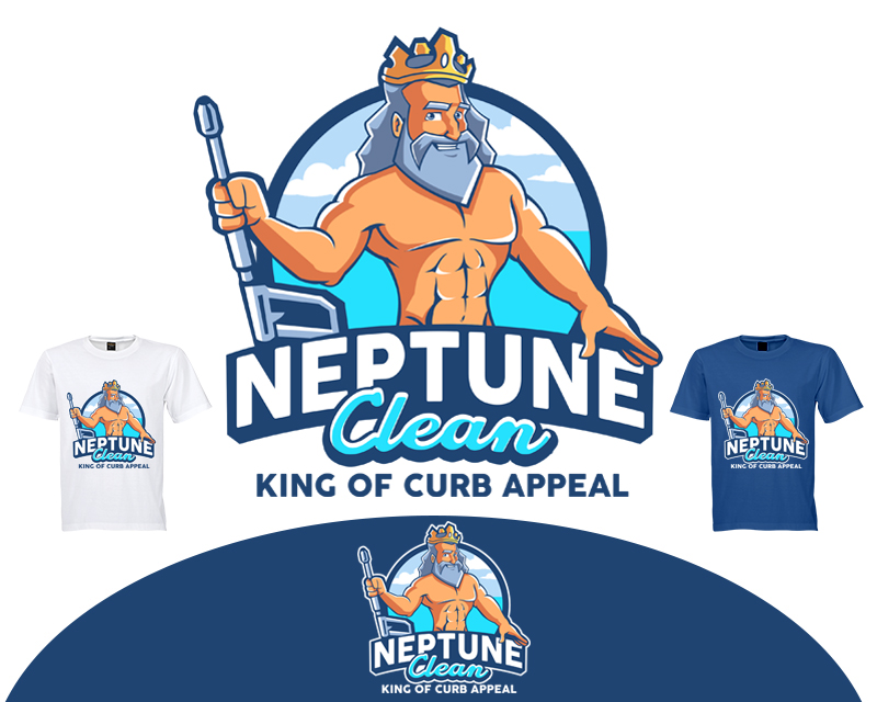 Logo Design for Neptune Clean