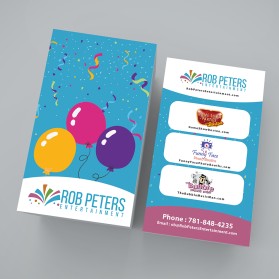Rob Peters Entertainment entry by skdesigns