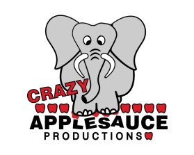 Crazy Applesauce Productions entry by Blackmarket Design