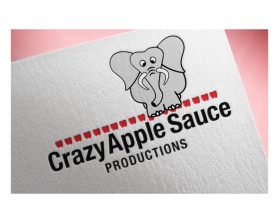 Crazy Applesauce Productions entry by Blackmarket Design