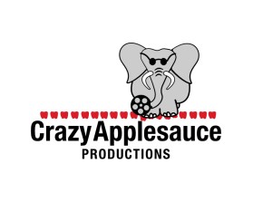 Crazy Applesauce Productions entry by Blackmarket Design
