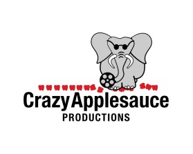 Crazy Applesauce Productions entry by Blackmarket Design