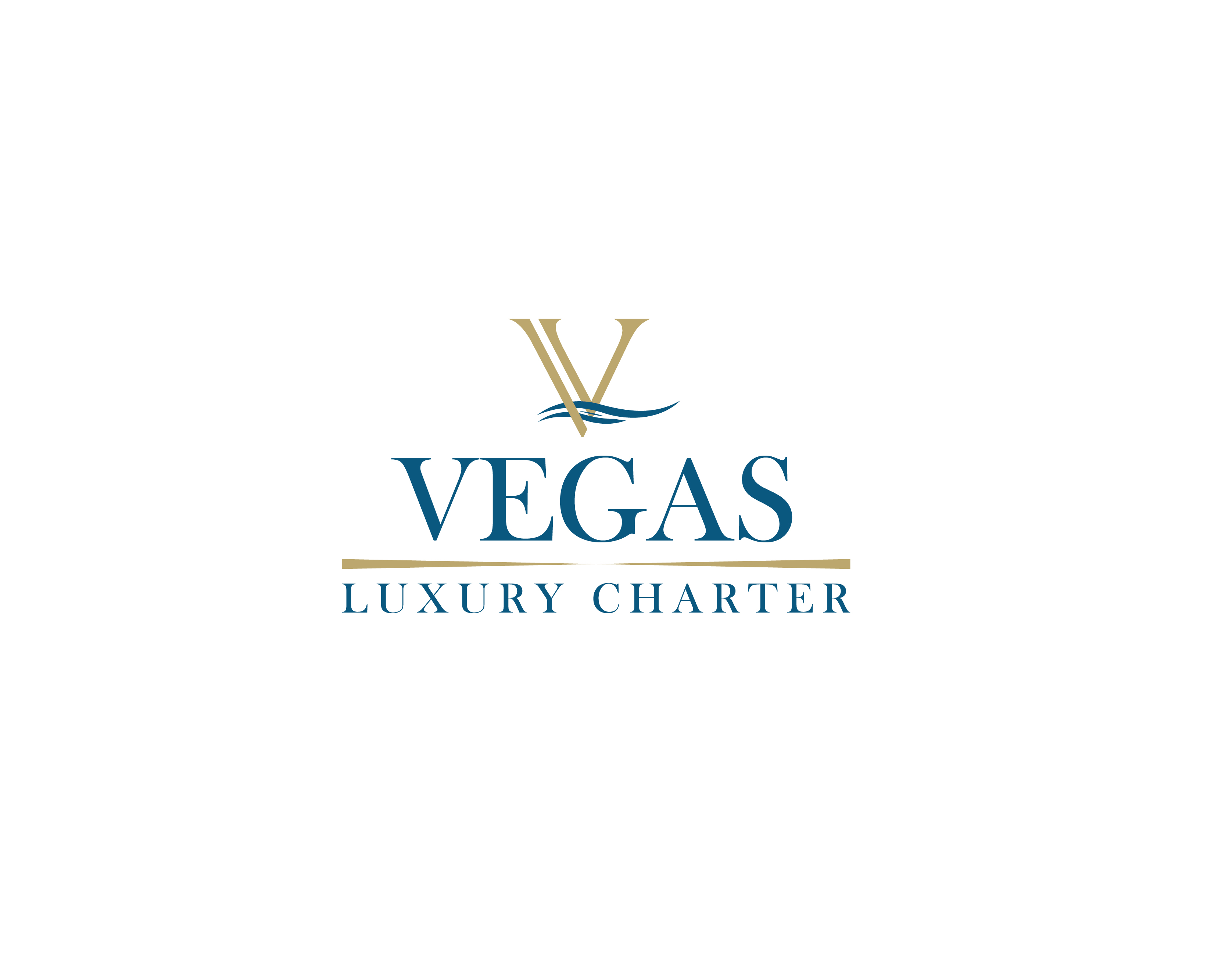 Logo Design for Vegas Luxury Charter