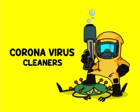 Coronavirus Cleaners entry by zanx