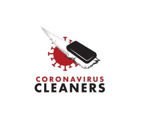 Coronavirus Cleaners entry by paulcantindesign