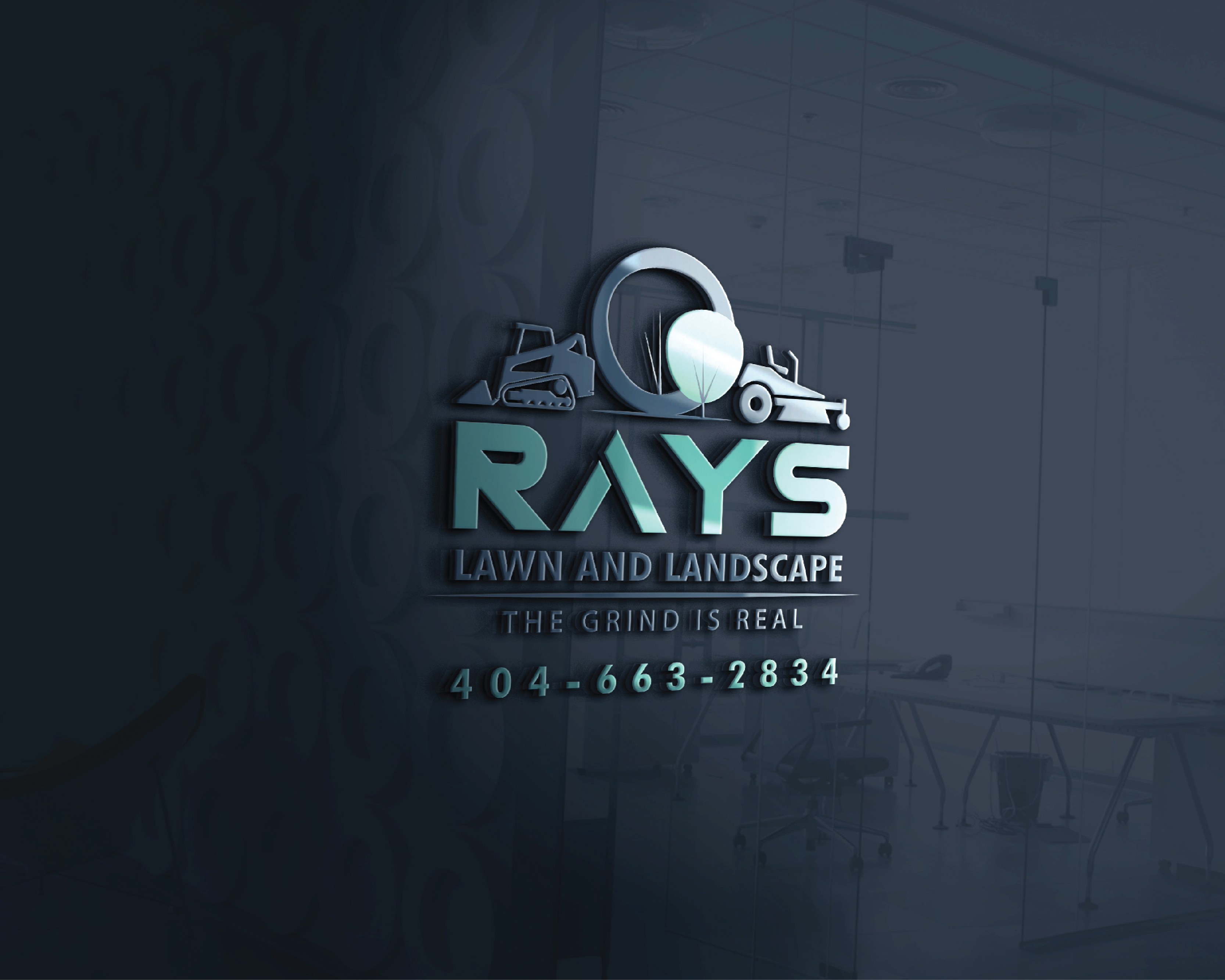 Logo Design for Rays Lawn and Landscape