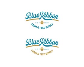 Blue Ribbon Farm &amp; Feed Supply entry by designstuio