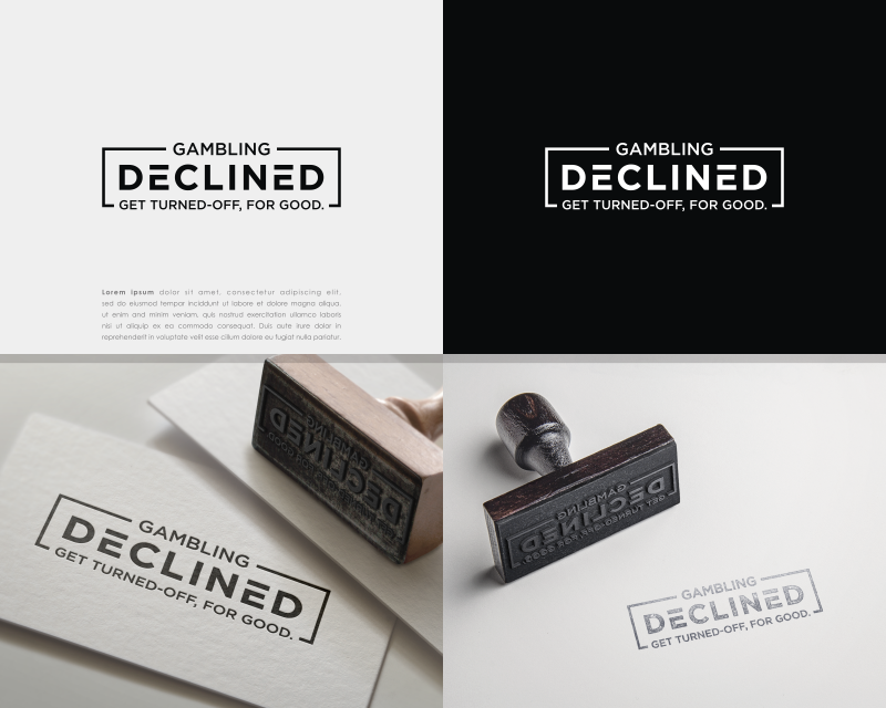 Logo Design for gambling declined