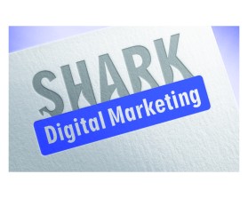Shark Digital Marketing entry by Blackmarket Design