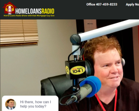 www.homeloansradio.com entry by Ronnie Bantillo ll