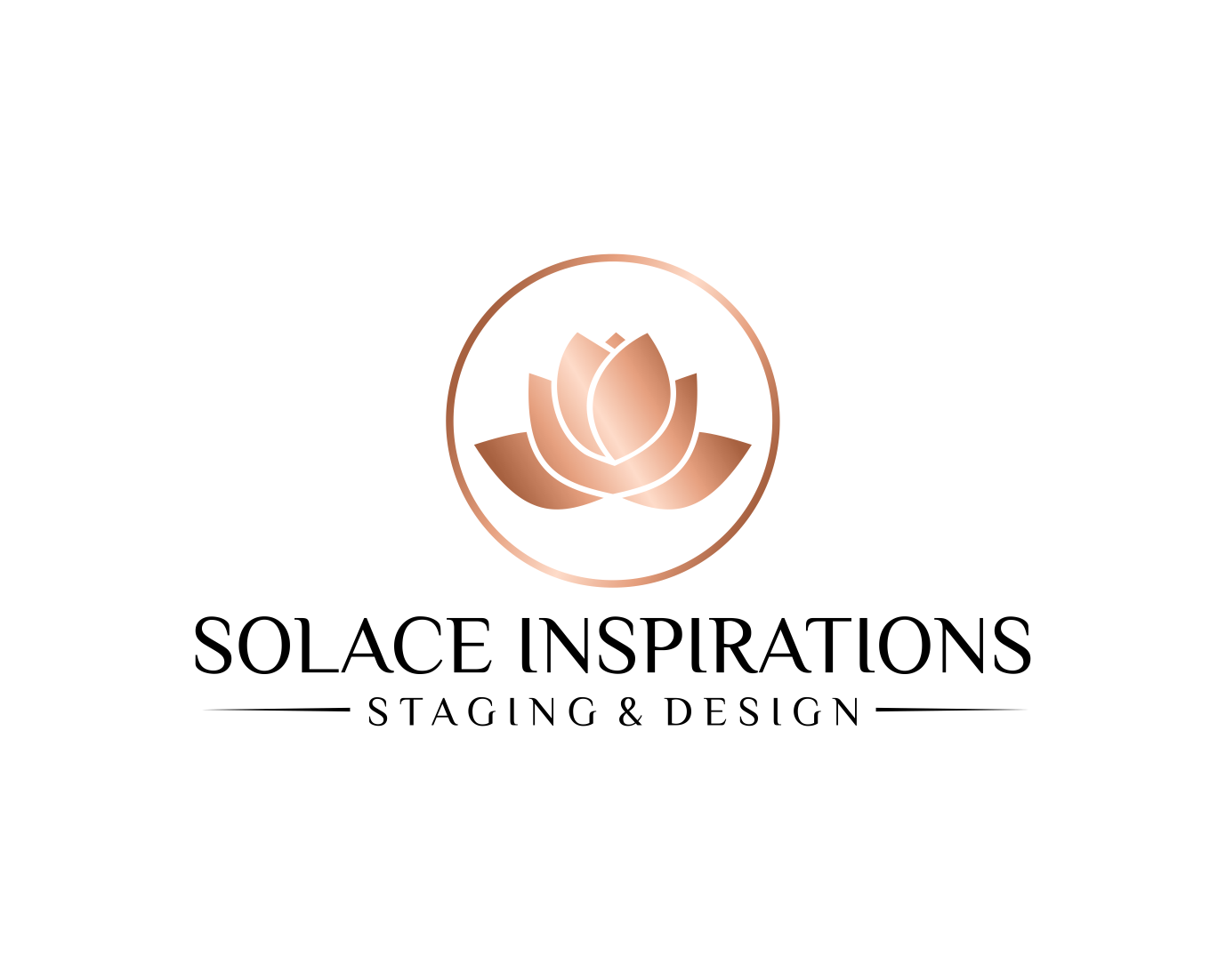 Logo Design for Solace Inspirations, Staging & Design