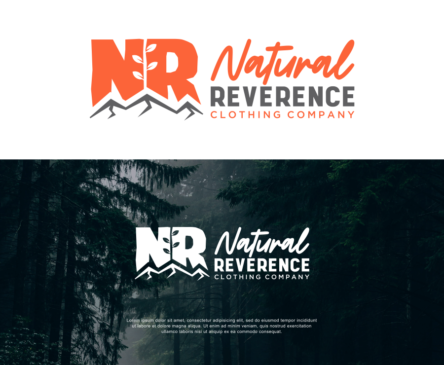 Logo Design for Natural Reverence Clothing Company