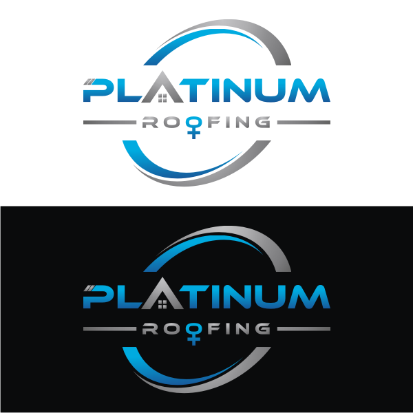 Logo Design for Platinum Roofing