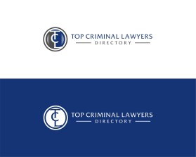 Top Criminal Lawyers Directory (all of this text needs to be the same weight, size, font). 'Directory' should be the 2nd color. entry by LukeMAGZ