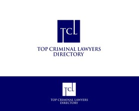 Top Criminal Lawyers Directory (all of this text needs to be the same weight, size, font). 'Directory' should be the 2nd color. entry by Ipank