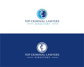 Top Criminal Lawyers Directory (all of this text needs to be the same weight, size, font). 'Directory' should be the 2nd color. entry by LukeMAGZ
