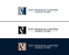 Top Criminal Lawyers Directory (all of this text needs to be the same weight, size, font). 'Directory' should be the 2nd color. entry by ariefsant88