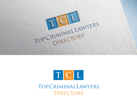 Top Criminal Lawyers Directory (all of this text needs to be the same weight, size, font). 'Directory' should be the 2nd color. entry by HUSNUL7