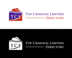 Top Criminal Lawyers Directory (all of this text needs to be the same weight, size, font). 'Directory' should be the 2nd color. entry by HUSNUL7