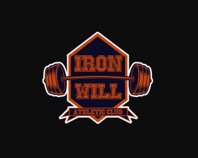 Iron Will Athletic Club entry by SplashBucket