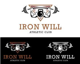Iron Will Athletic Club entry by Jagad Langitan