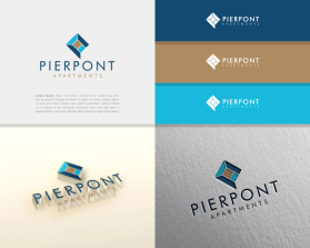 Pierpont Apartments entry by alley