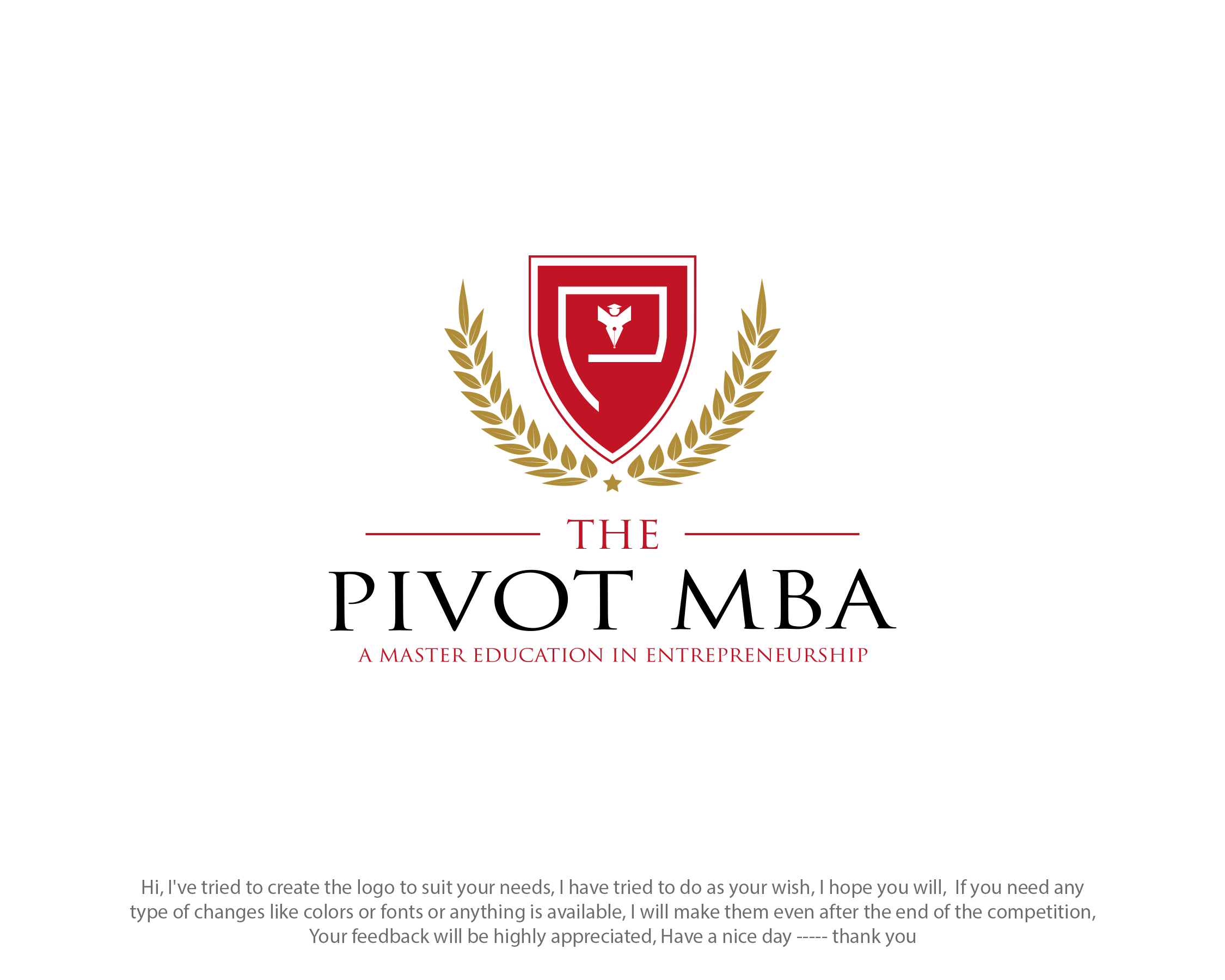 Logo Design for The Pivot MBA