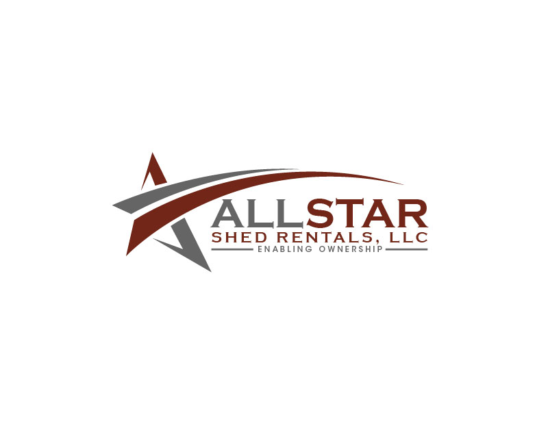 Logo Design for Allstar Shed Rentals, LLC