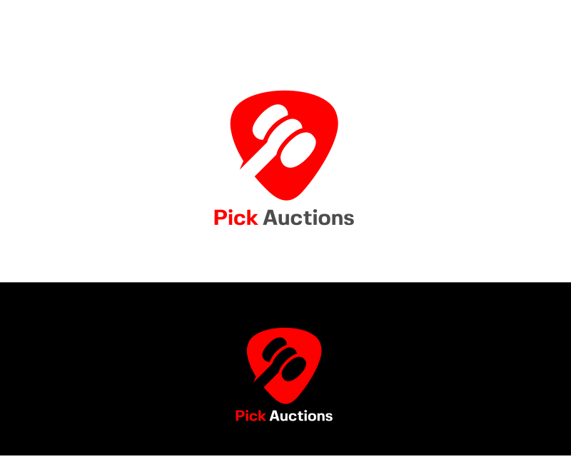 Logo Design for Pick Auctions