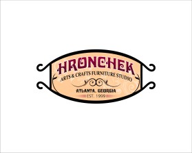 Hronchek Arts &amp; Crafts Furniture Studio entry by Logo Allergic