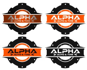 Alpha Auto &amp; Tire entry by TSVETELINA SLAVOVA