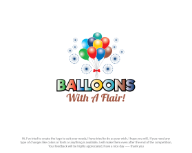 Balloons with a Flair! entry by ENVIRON