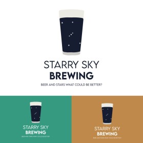 Starry Sky Brewing entry by Dom Designs