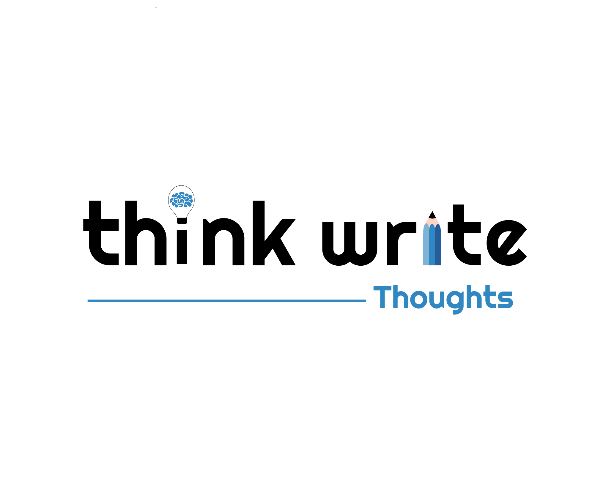 Logo Design for Think Write Thoughts
