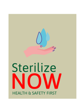 Sterilize NOW entry by Creategraphics