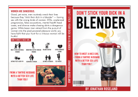 "Don't Stick Your Dick in a Blender" entry by Shark Attack